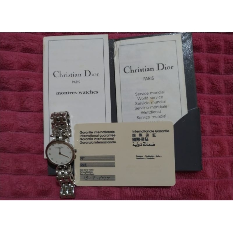 Jam Tangan Wanita Christian Dior Original