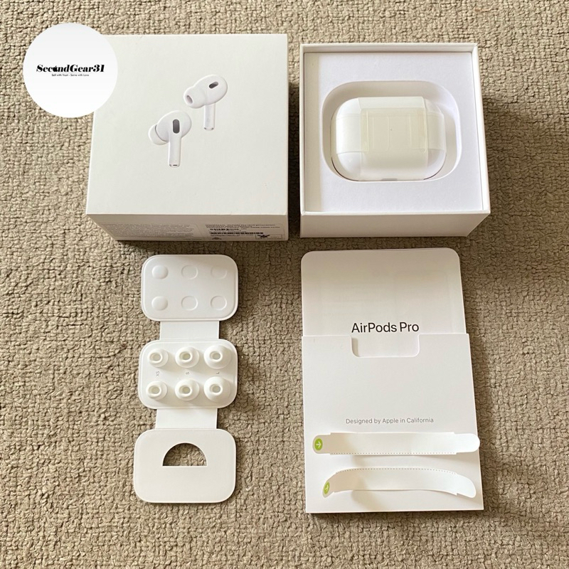 Apple AirPods Pro Gen 2 Lightning Ex Garansi Inter Original 100%