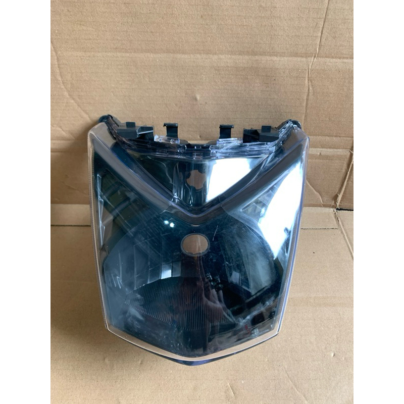 reflektor lampu depan beat fi costume smoke