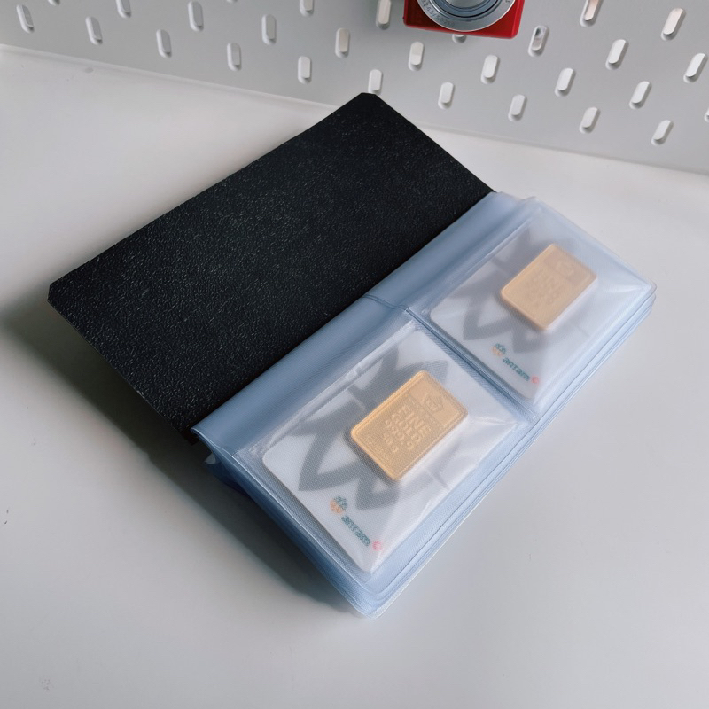 sisipan dompet Emas / inner dompet / mika emas / mika kartu