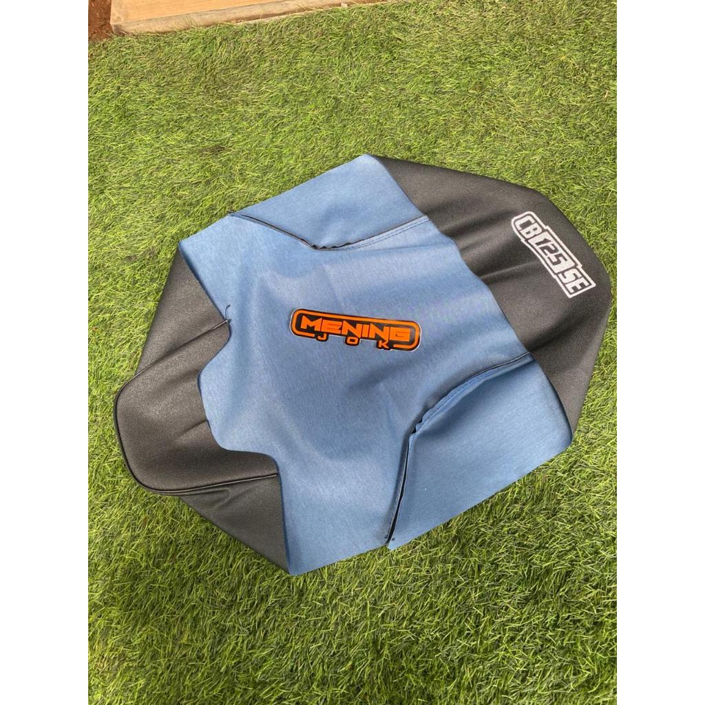 COVER JOK MOTOR HONDA CB AMPLAS KASAR-KULIT JOK MOTOR CB 125 SE AMPLAS