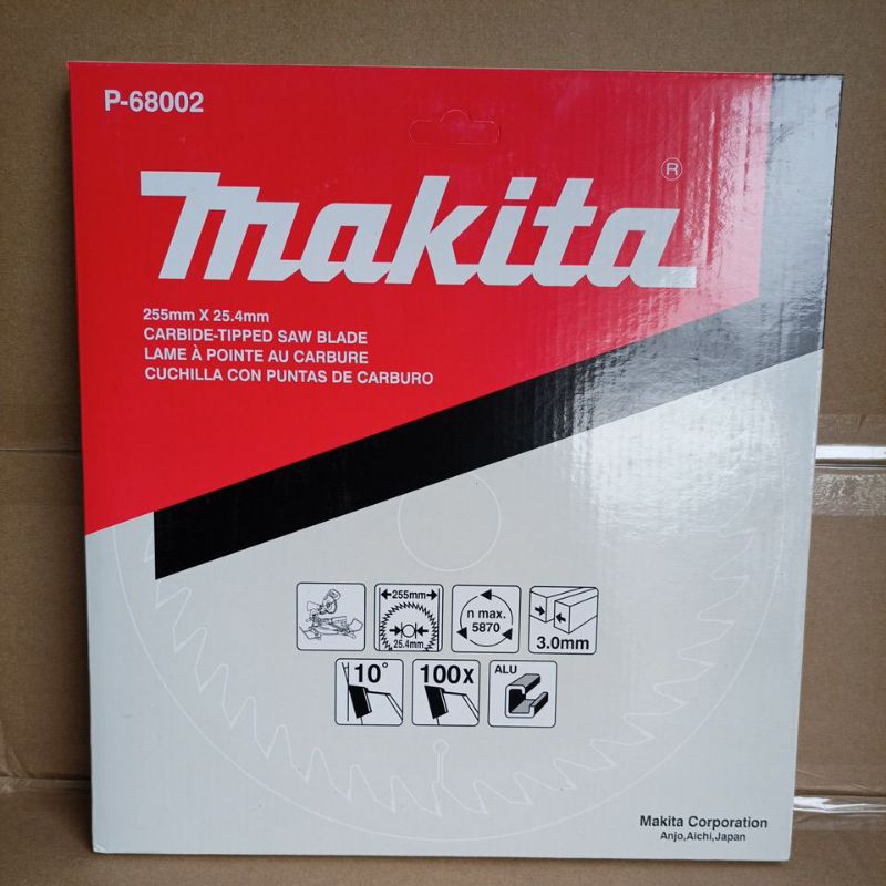 Mittersaw Blade / Mata Potong Alumunium 10"x100T dan 10"x120T Makita