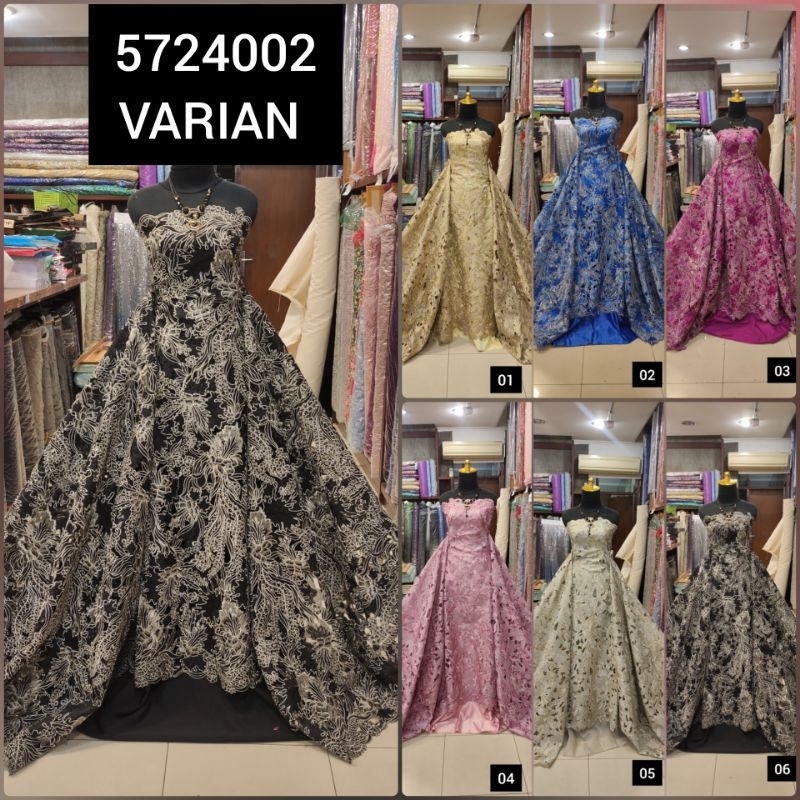 kain Tile Brokat Prada Motif Korea 5724022 VARIAN