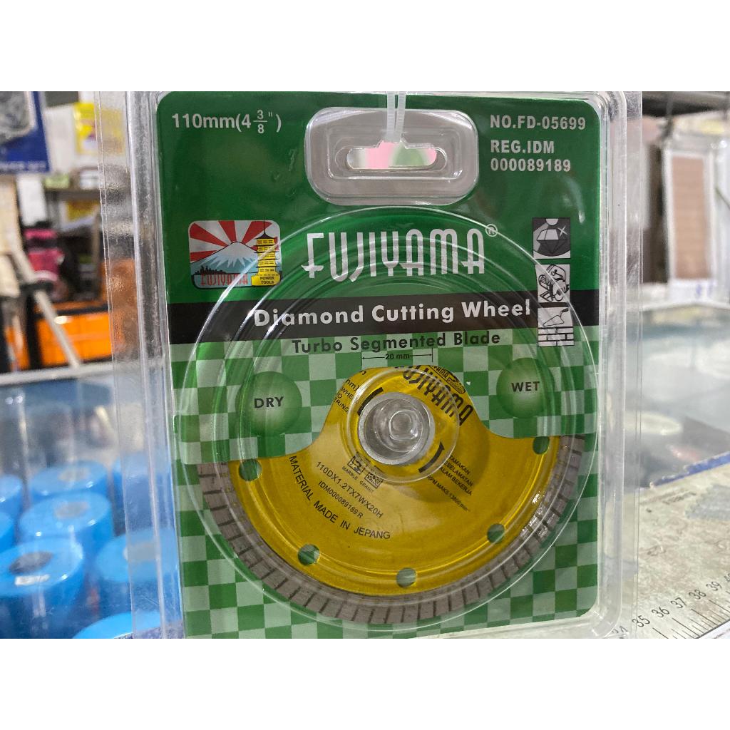 Diamond Cutting Wheel TURBO Wet Dry Fujiyama