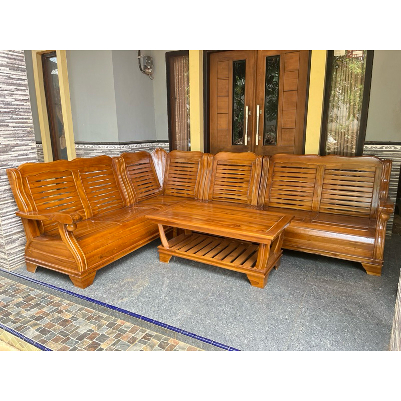 kursi tamu gajah-kursi sudut gajah-kursi tamu minimalis kayu jati