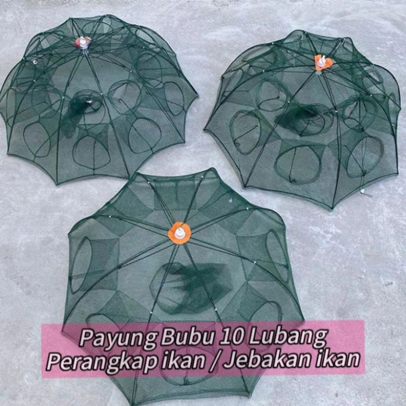 BUBU PAYUNG / BUBU PAYUNG 10 LUBANG / BUBU PAYUNG PERANGKAP IKAN