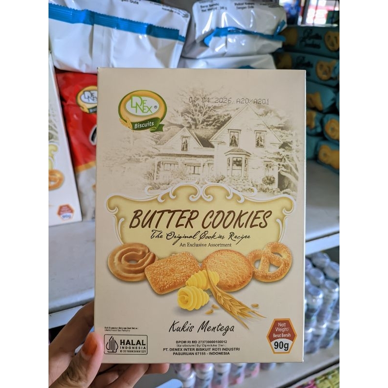 

Denex butter cookies (dus)