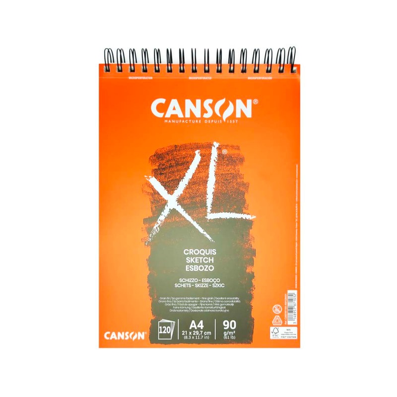 

Canson XL Sketch 120 Sheets A4 90G