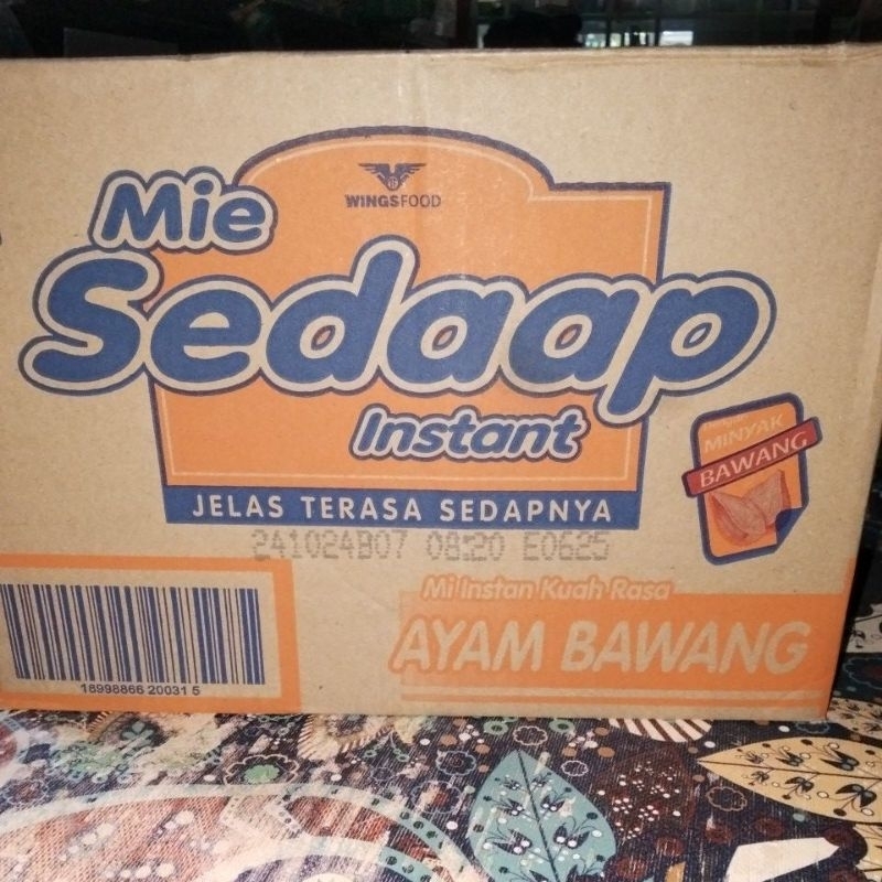 

Mie Sedaap Instant Ayam Bawang isi 40 pcs