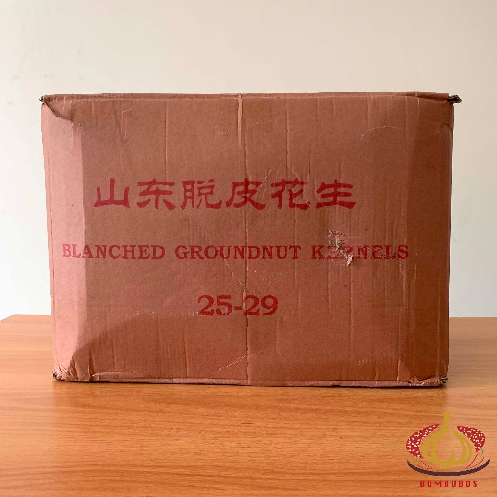 

Kacang Tanah Kupas 25/29 3 dus 75 kg reguler maemun