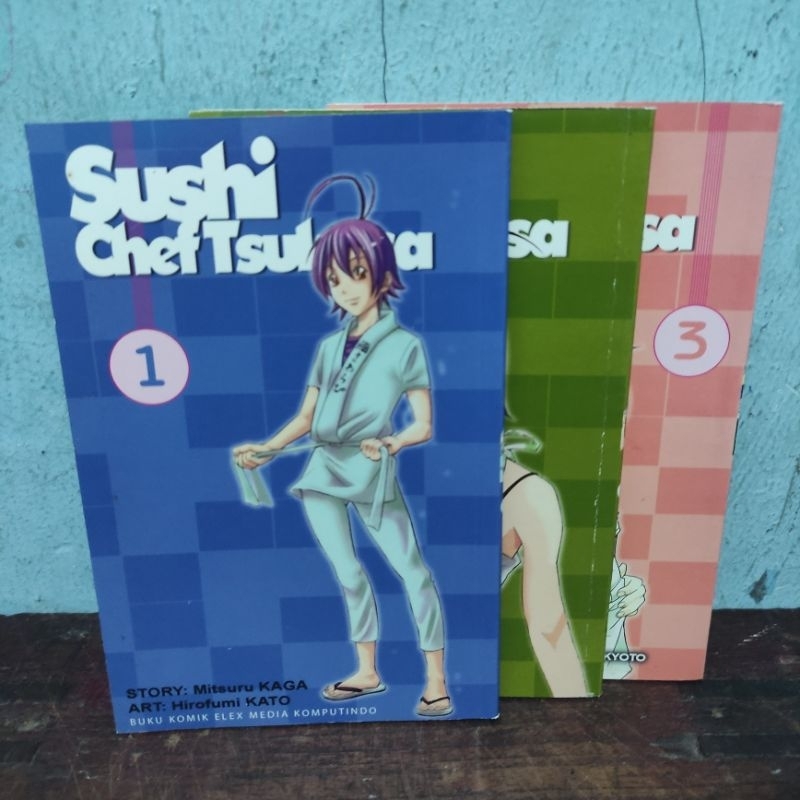 KOMIK CABUAN SUSHI CHEF TSUKASA