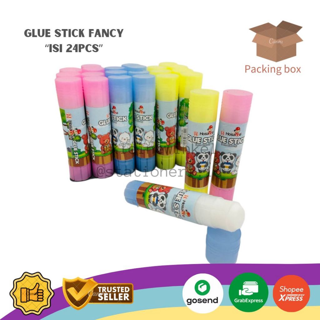 

Glue Stick Fancy Lem Stik isi 24 pcs
