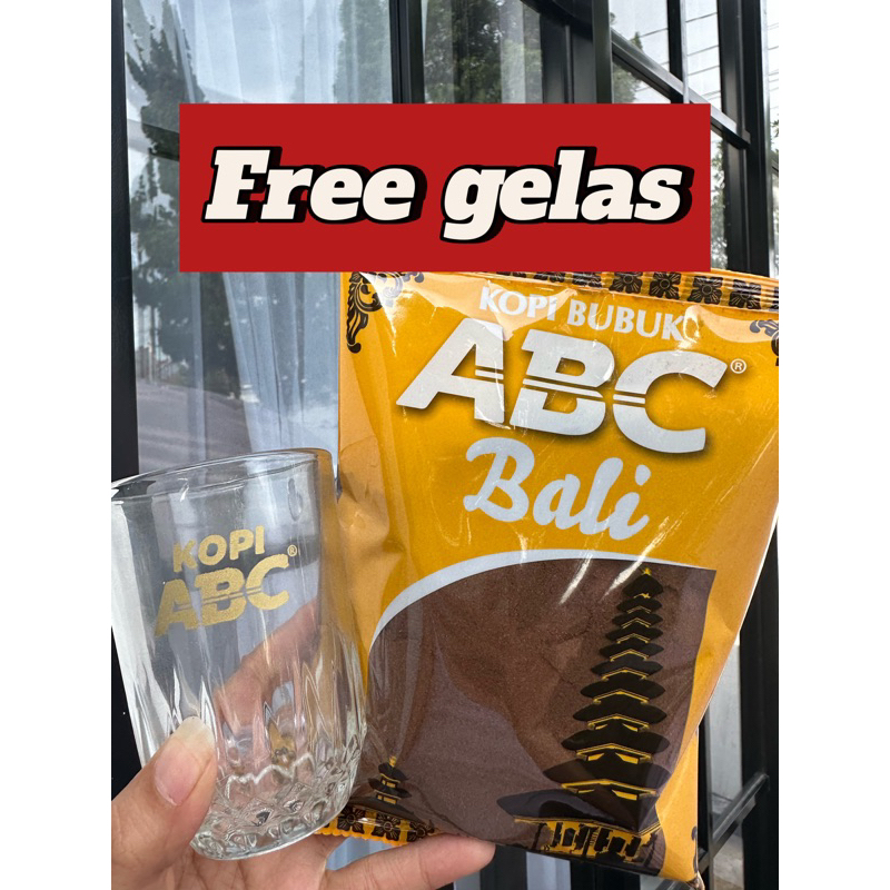 

Hadiah gelas ABC BALI 200gr | Kopi hitam tanpa gula