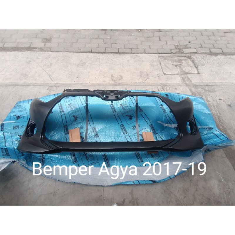 Bemper Baru ORI New Agya 2017-19, bumper depan