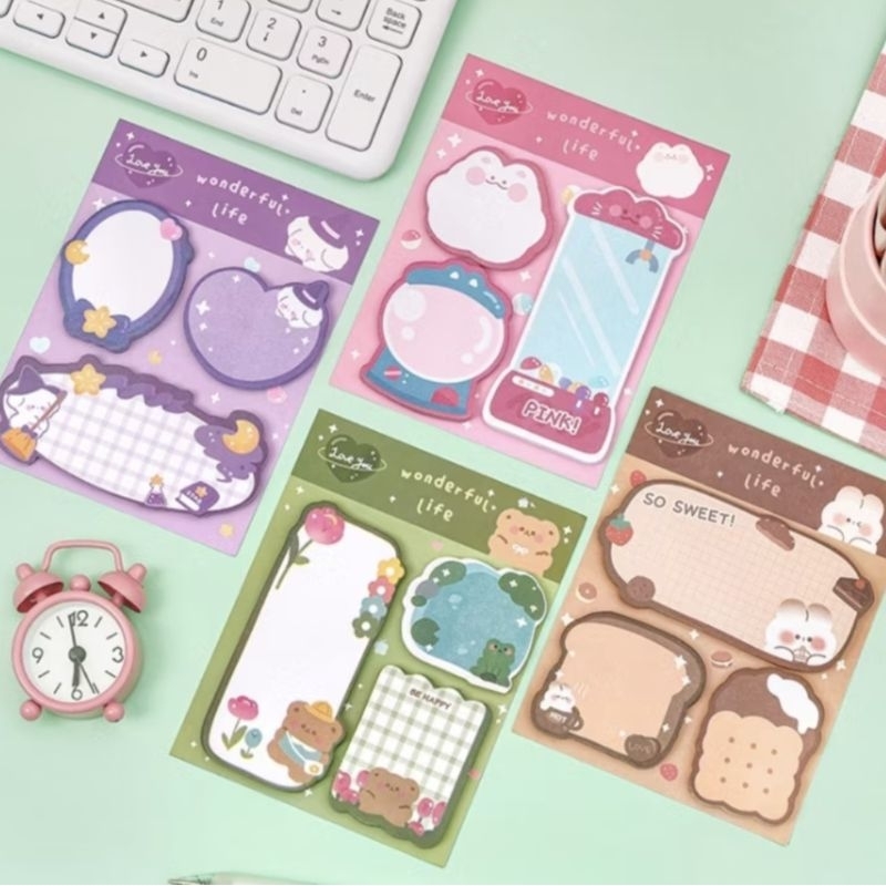 

(BISA COD) Sticky Notes Wonderful Life