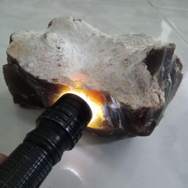 Original Batu Anggur Hitam Kristal Giwang Asli Lampung Way Kanan