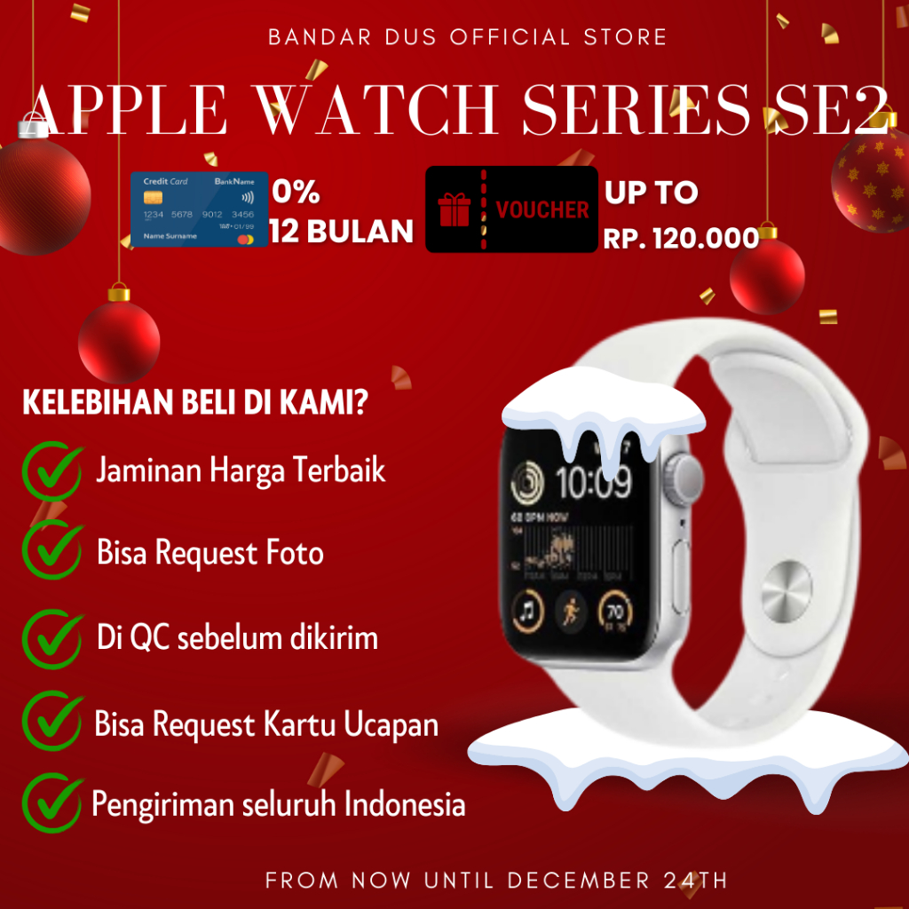 Apple Watch / iWatch Series SE 2 40mm 44mm Second Original Fulset