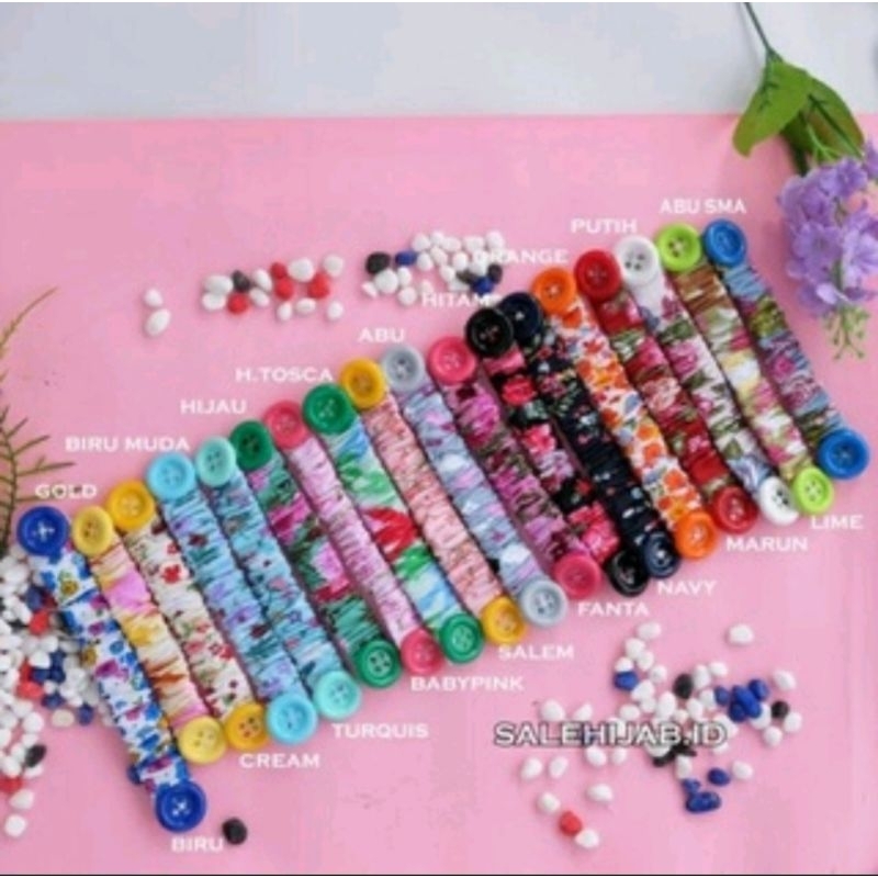 

1 biji KONEKTOR MASKER HIJAB kain satuan