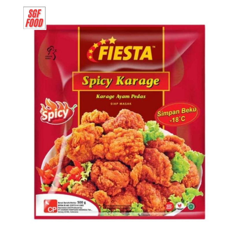 

fiesta spicy karage 500 gram spicy karage fiesta 500 gram