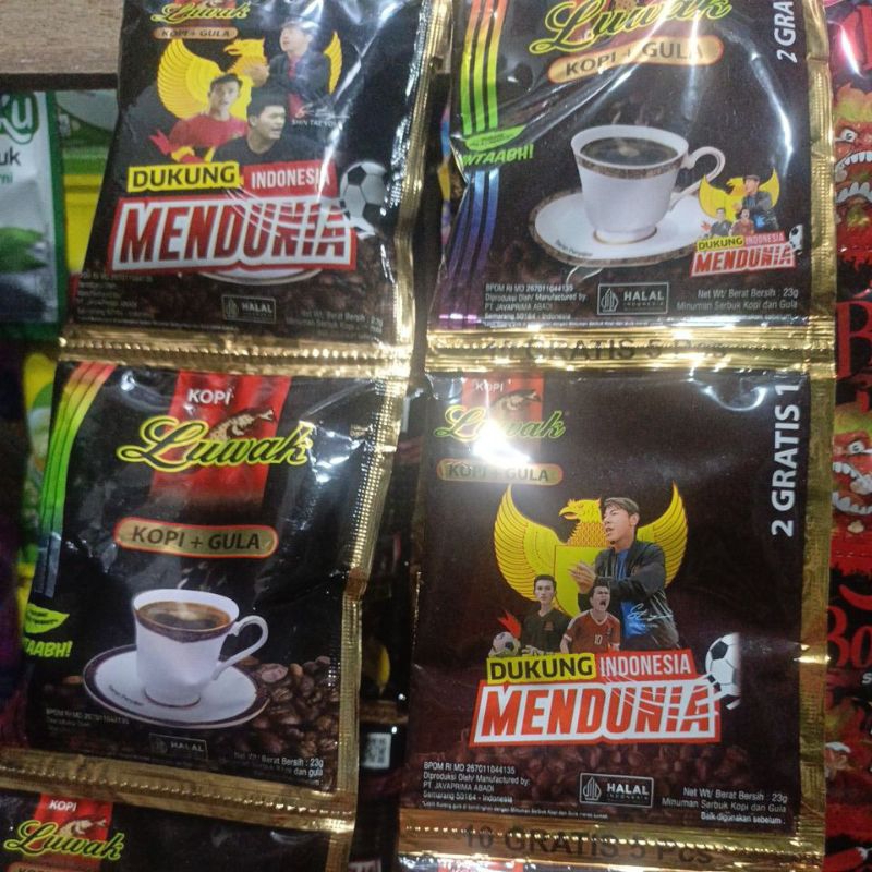 

luwakhitam 1 renteng 15pcs