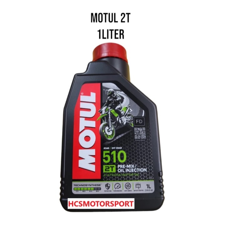 OLI SAMPING MOTUL 510 2T 2TAK ISI 1 LITER ORI