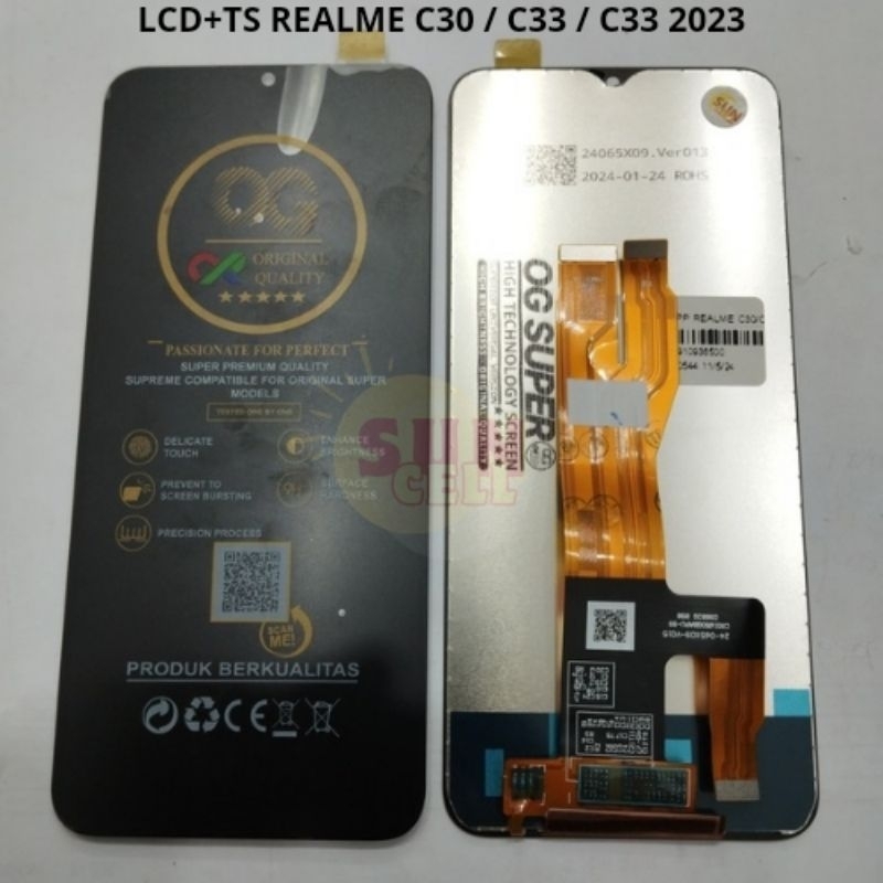 LCD+TS REALME C30 / C33 / C33 2023