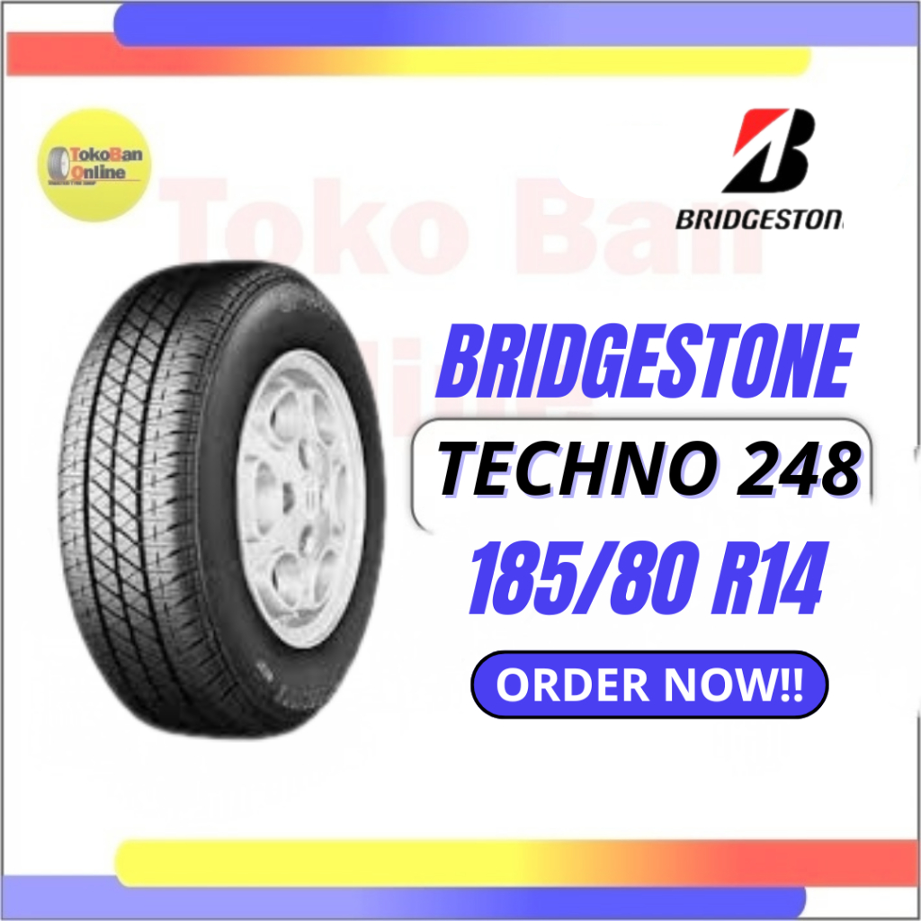 Ban BRIDGESTONE 185/80 R14 TECHNO 248