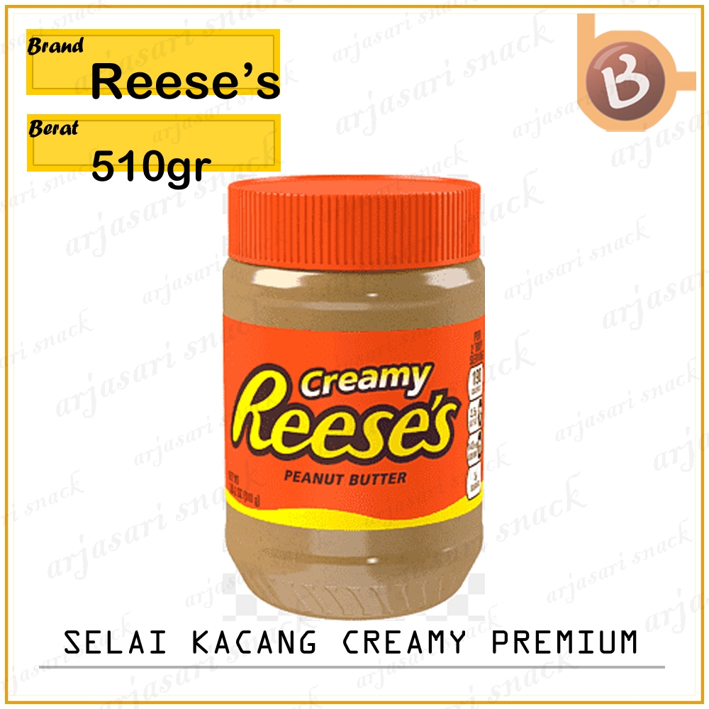 

Selai Kacang Reese's Creamy Peanut Butter