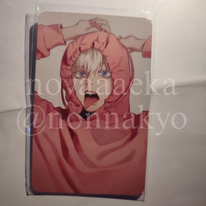 Photocard gojo Jujutsu Kaisen