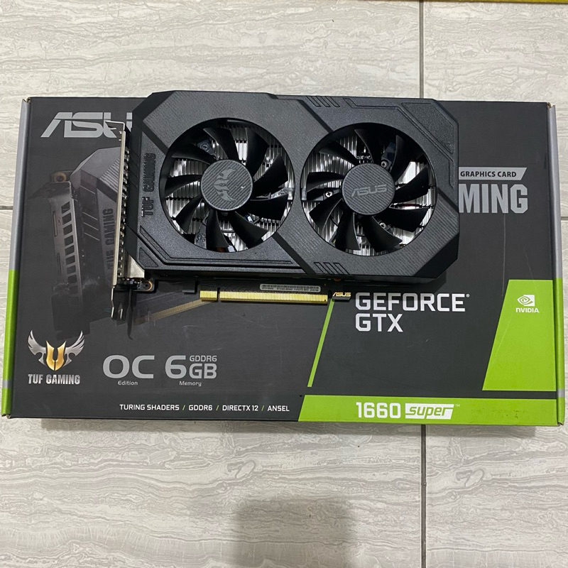 VGA GTX 1660SUPER ASUS TUF GAMING   6GB GDDR6 Unit Normal
