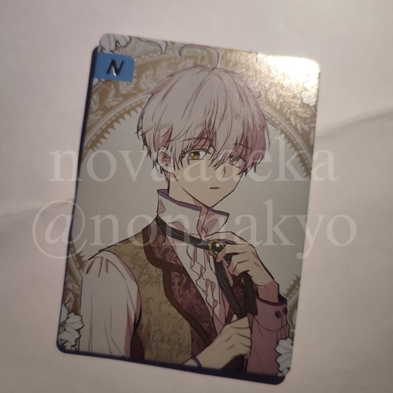 Bundling photocard Suddenly I became a princess Athanasia & Ijekiel