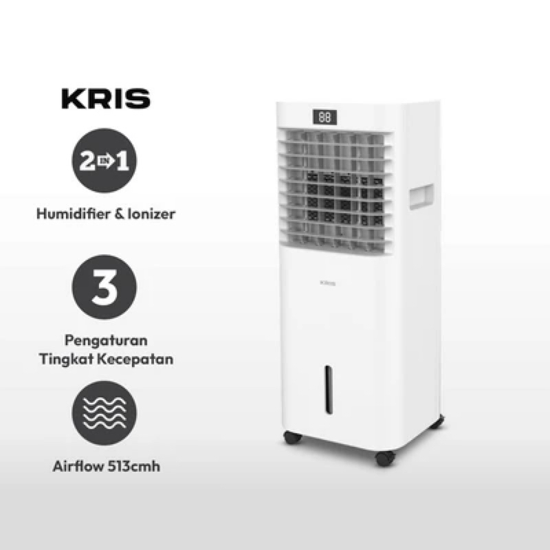 Kris 8 Ltr Evaporative Air Cooler 513cmh | Kris Air Cooler