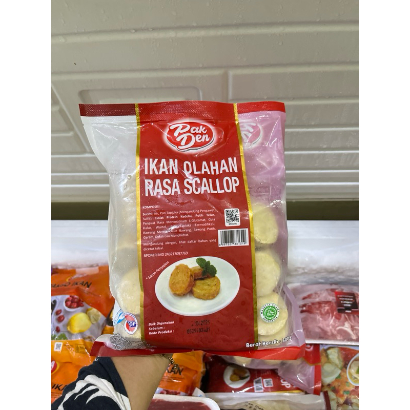 

Pakden Scallop 500 gr