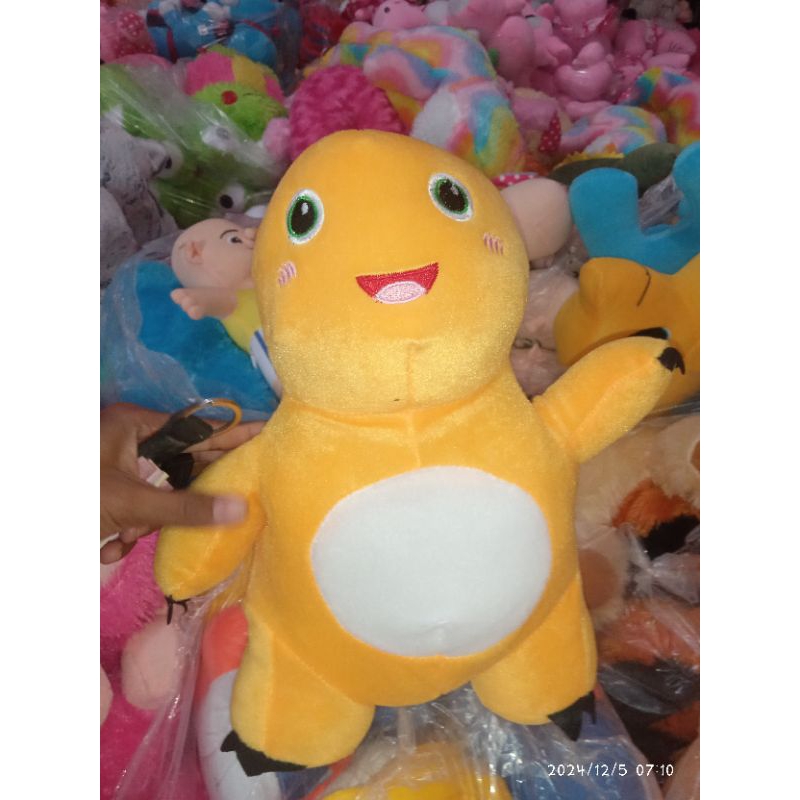 BONEKA NAILONG NAILONG DINO KUNING VIRALL