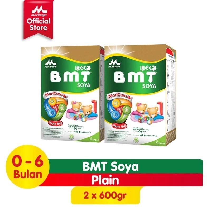 

PROMO AKHIR TAHUN BMT Soya 600 g Susu Formula Bayi 0-6 Bulan (PAKET 2PCS)