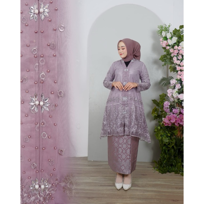 Kebaya tunik kartini / kebaya tunik jumbo / kebaya tunik payet premium / kebaya jumbo payet