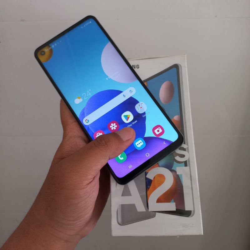 Samsung A21s 6/128GB bekas garansi Sein