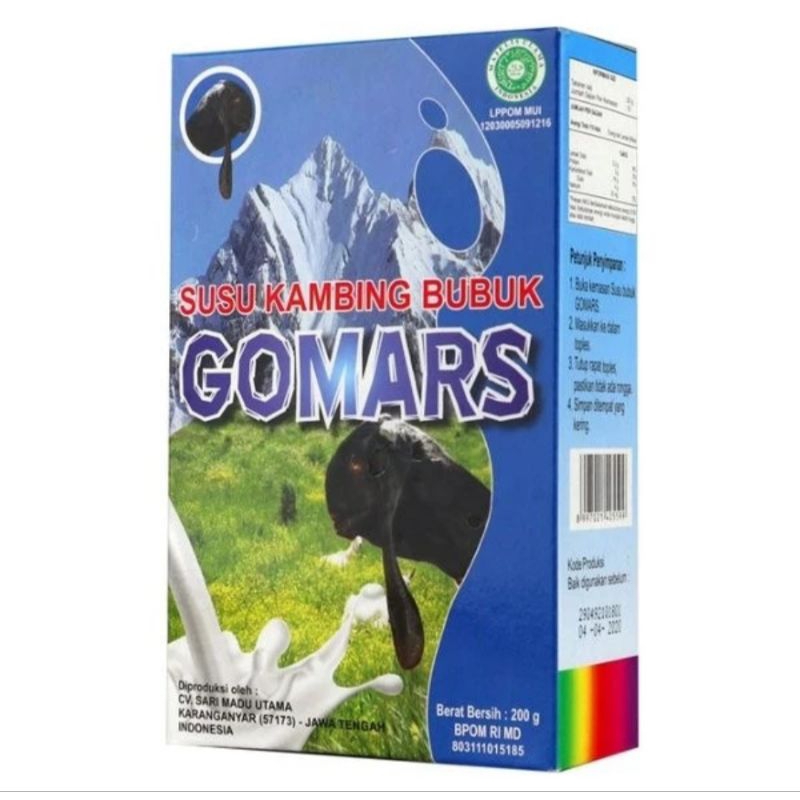 

GOMARS, SUSU GOMARS, SUSU KAMBING GOMARS, SUSU ETAWA GOMARS