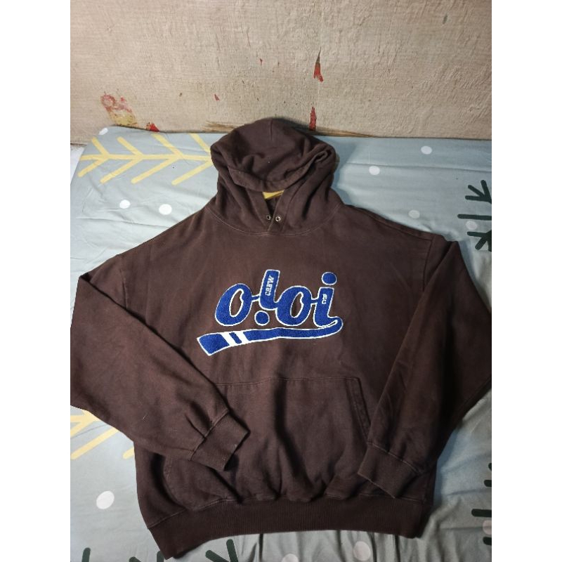 oioi coklat hoodie second