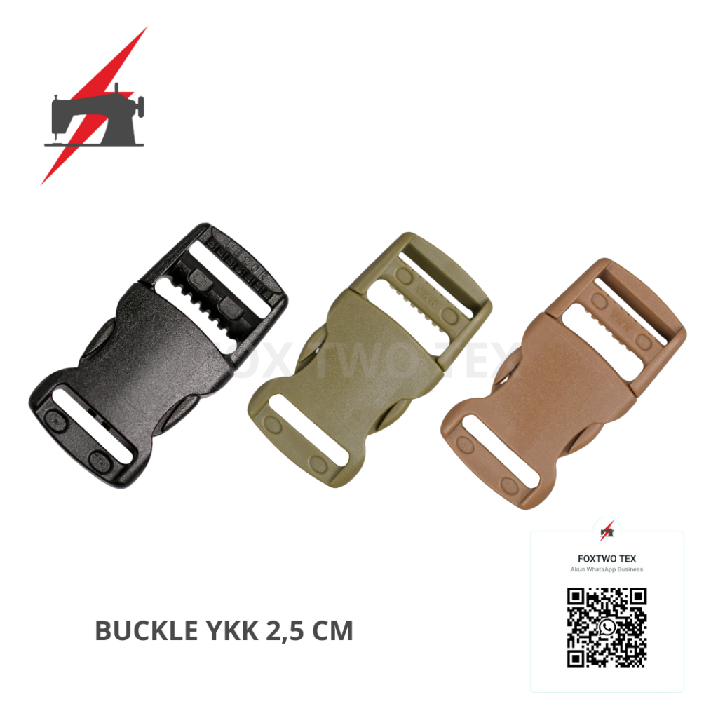 BUCKLE YKK 2,5CM