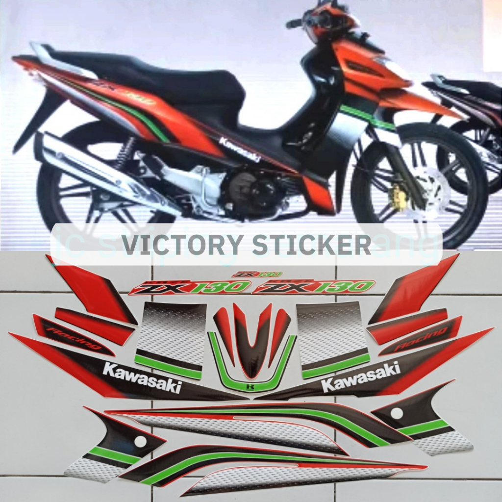 Janijando3 - Striping Kawasaki ZX 130 VR 2006 Model Ori
