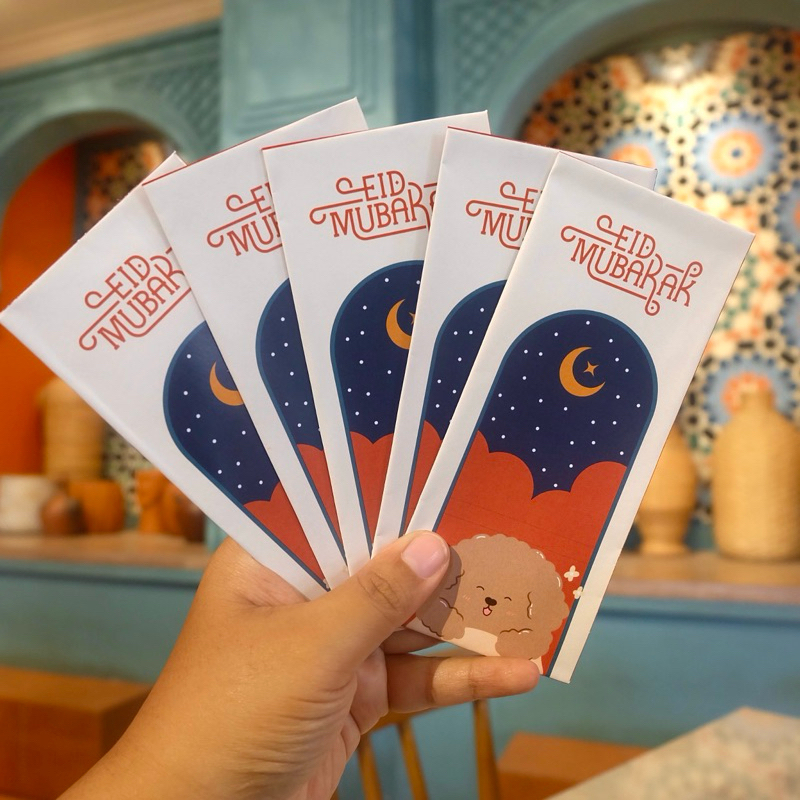 

Amplop lebaran 2025 Littlewshouse (ISI 10pcs) Kode 11