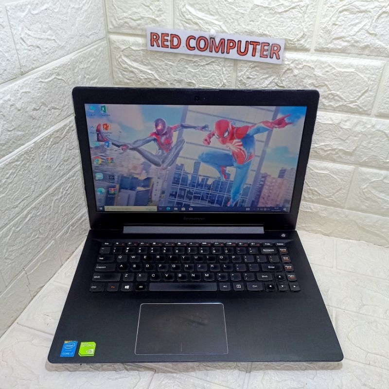 Laptop Lenovo Gaming Core i7 VGA Nvidia Ram 8 GB SSD 256GB Laptop Gaming Slim Tipis