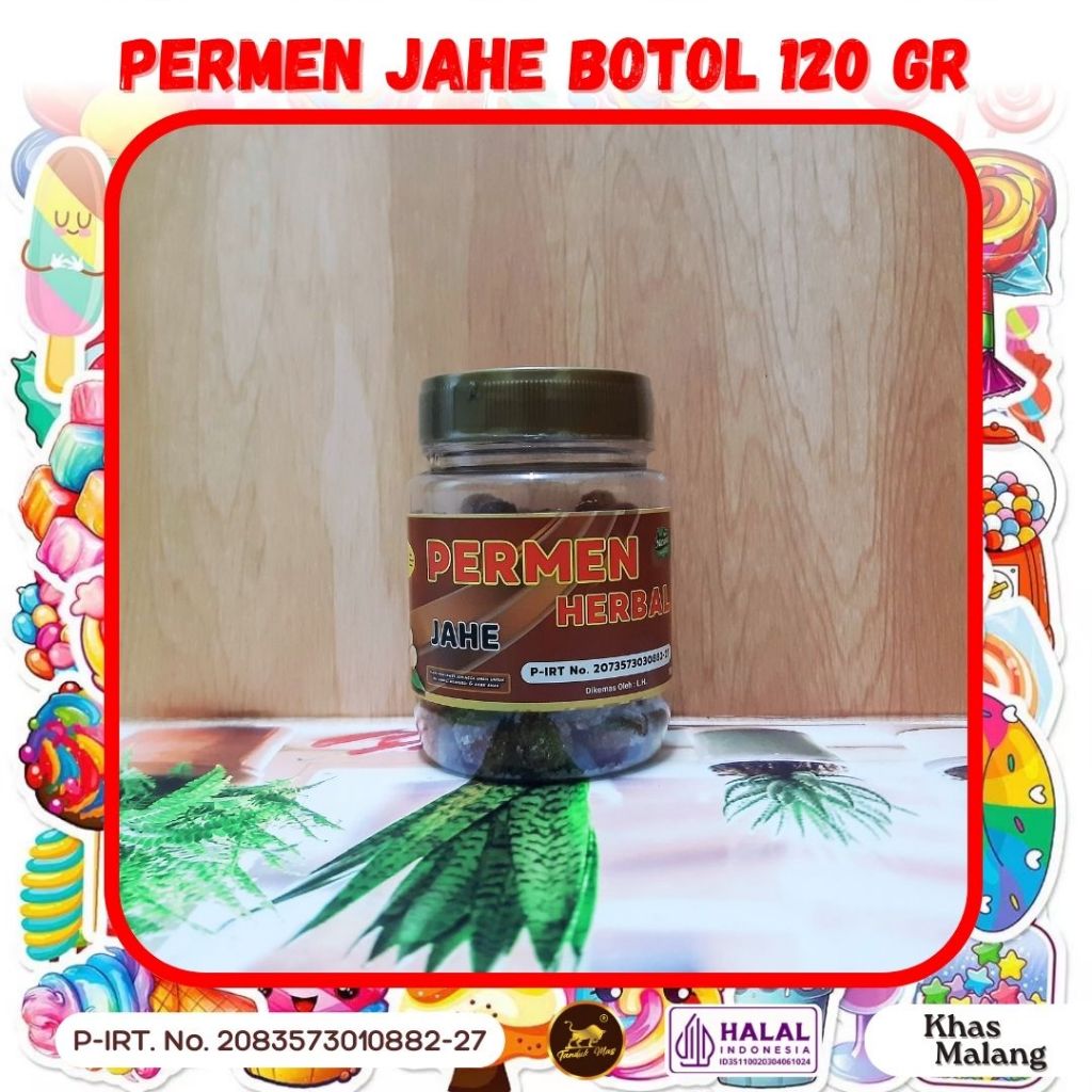 

Permen Jahe Tanduk Mas - Menyegarkan & Melegakan dengan Rasa Jahe Asli