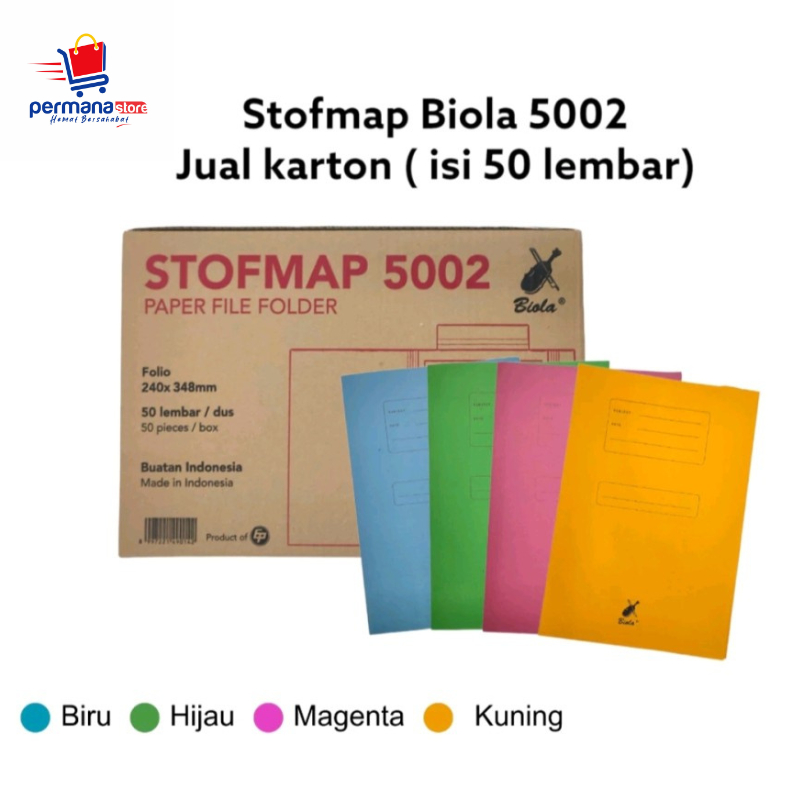 

Map Biola 5002 ( PACK )