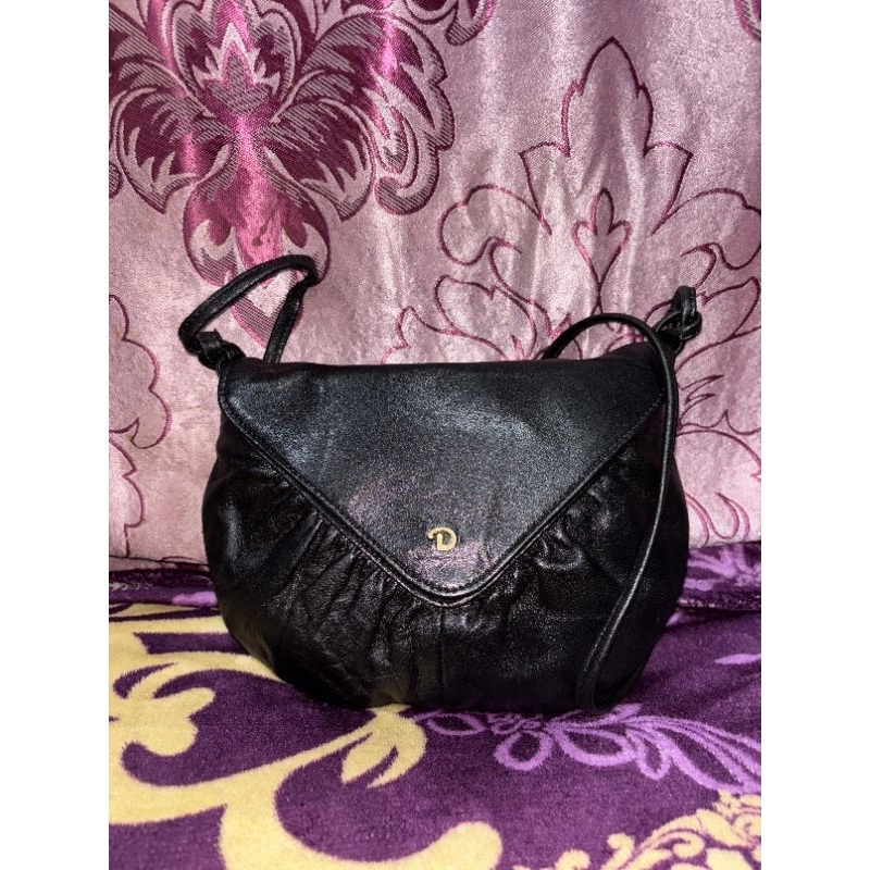 Preloved Sling Kulit Asli mantul