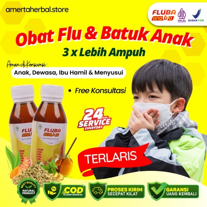 

COD 1 Botol Madu Fluba Anaba 130ml Membantu Meredakan Batuk,Hidung Tersumbat dll