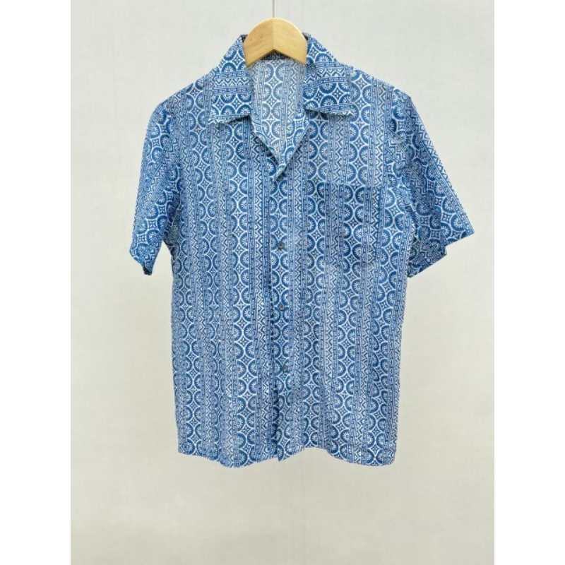 Hawaian shirt indigo
