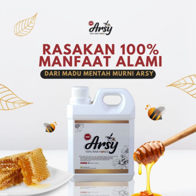 

CFKBM - ARSY MADU MULTIFLORA 100% ORI - CUKA NANAS dan APEL