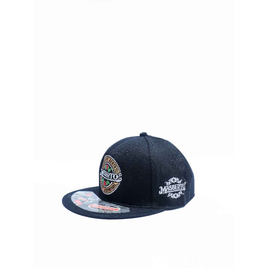 Topi Snapback Masberto Logo Bunga - Topi Hip Hop Murah - Topi Distro Murah
